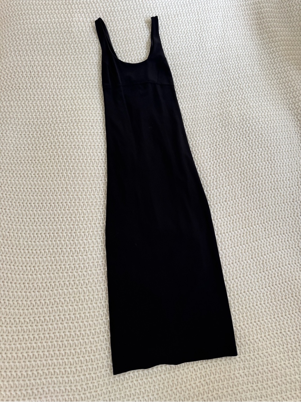Sweaty Betty Black Scoop Neck Maxi Dress